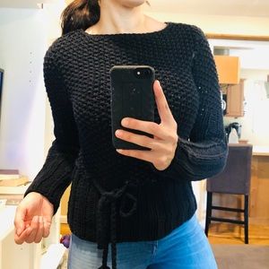 Handmade Pom Pom knit sweater